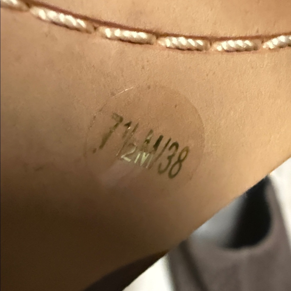 Vince Camuto Brown Perforated Sueded Leather Ankle Boots - Picture 10 of 10